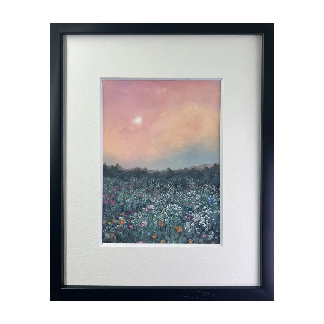 “シリーズ　花畑（原画）”