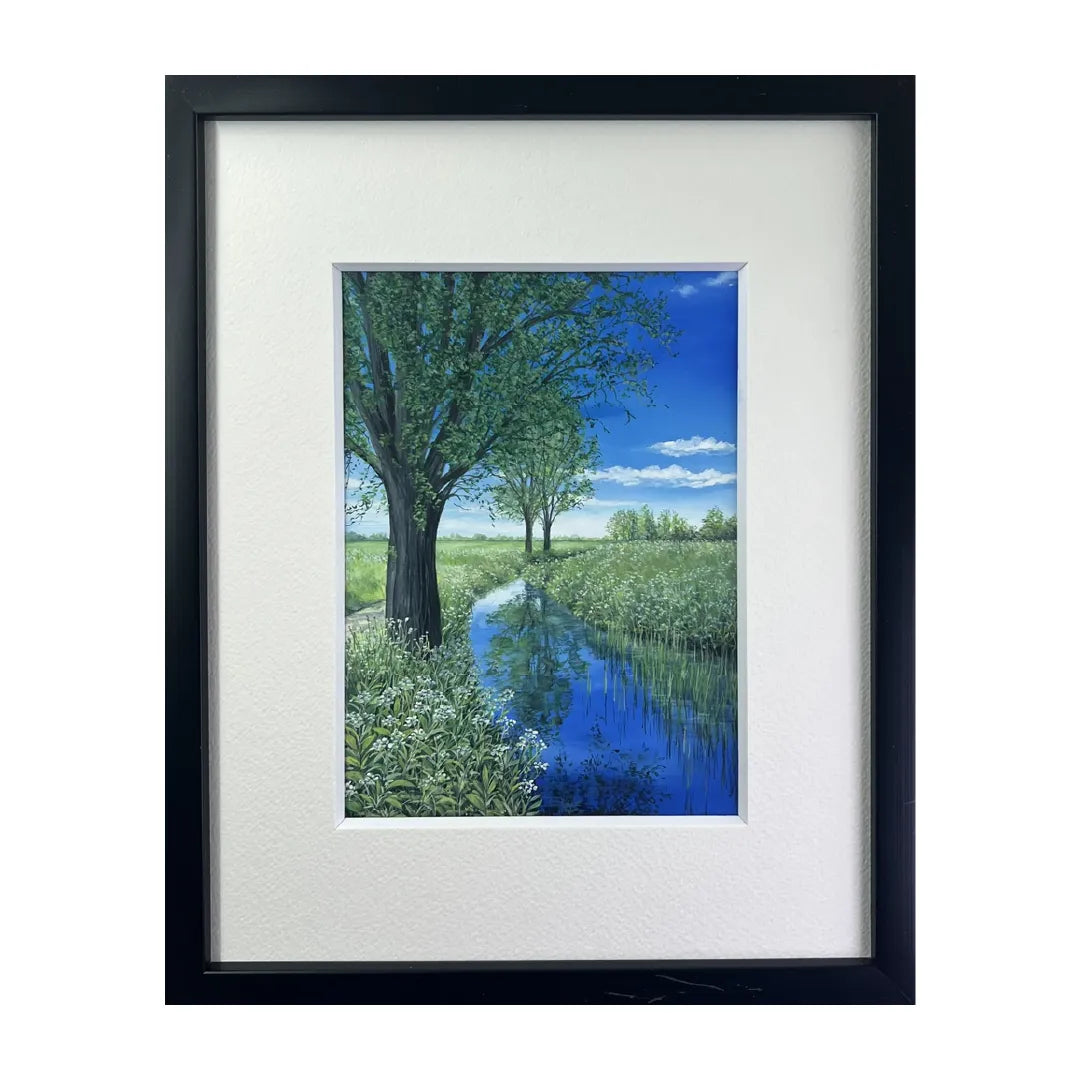 “シリーズ 水面(原画)”