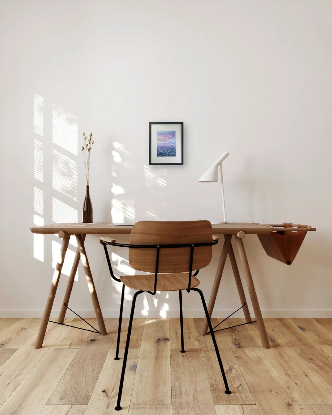 “シリーズ 水面と花畑(原画)”